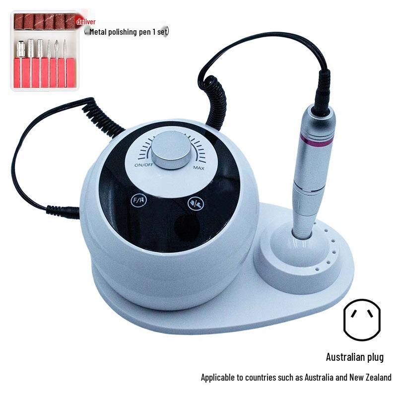 High-Speed 45000RPM Electric Nail Grinder for Professional Gel Polish Removal