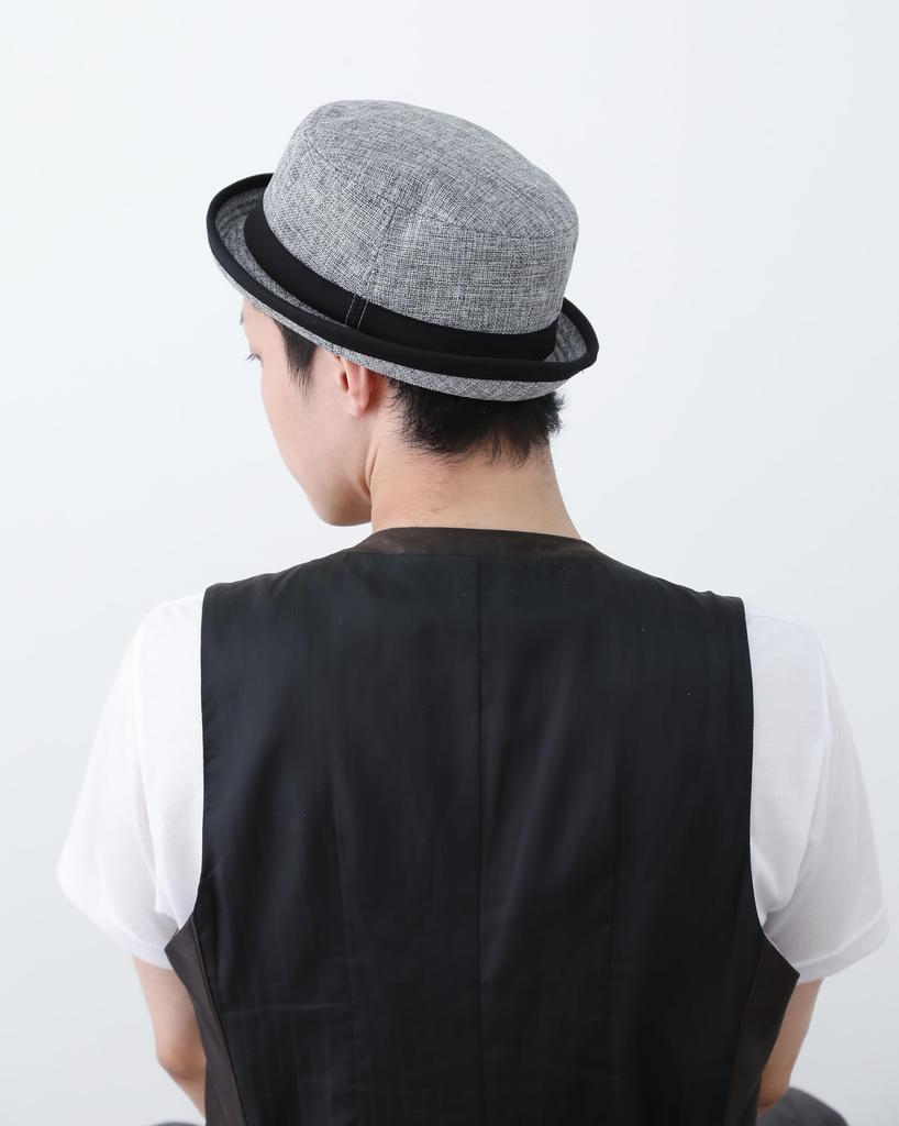 Happy Hat Pork Pie 62cm Light Linen-Style Hat, (XXL), Gray, Hat-1090-01-62