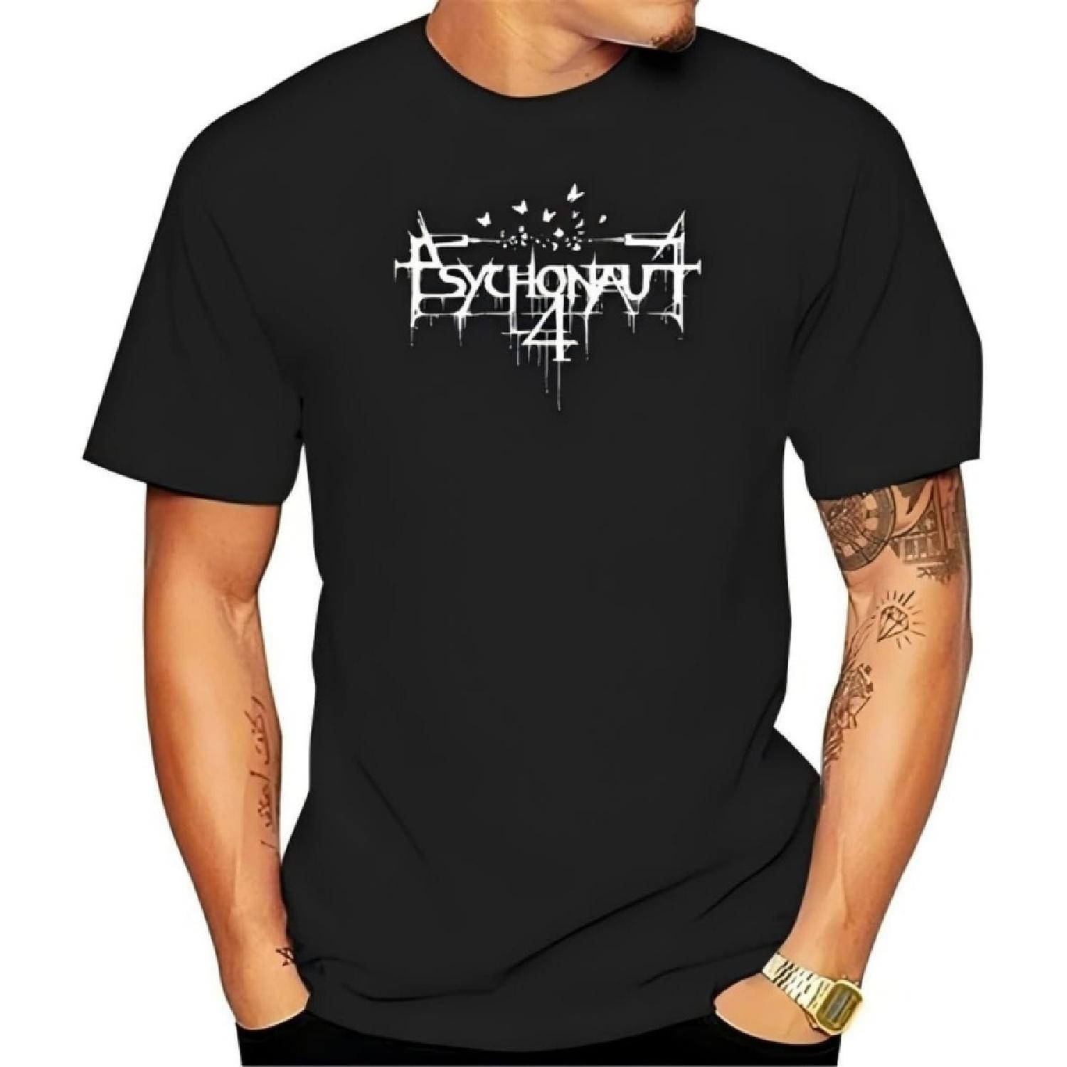 RXSQSFIUB PSYCHONAUT 4 Хлопковая футболка vanhelga dsbm lifelover Shining Tee Черная S