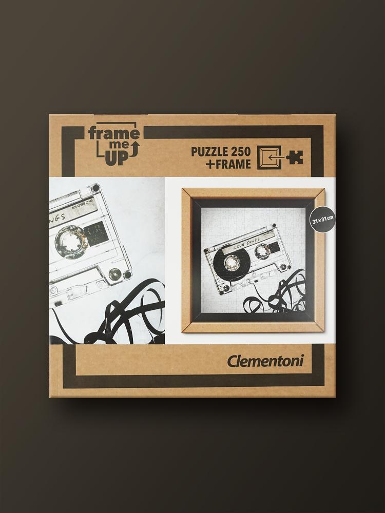 Old Love 250-Piece Clementoni Jigsaw Frame Puzzle