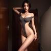 Verleidelijke Dames Passion Bodysuit Set - Open Kruis Verleiding met Snelsluiting.