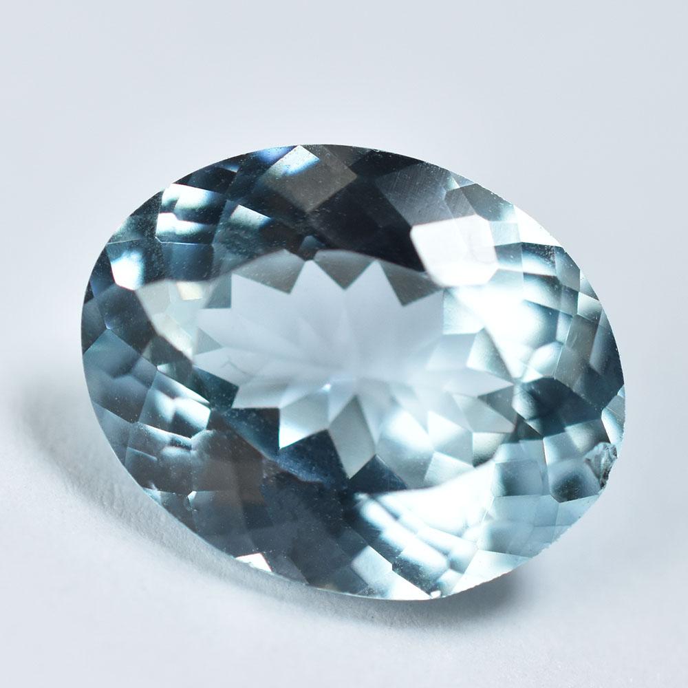 Natural Blue Aquamarine Gemstone 8.15 Ct Authentic Gift Ready Certified Gemstone