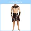 Elegant Western Warrior Role Play Outfit For Men Perfect For Halloween Events