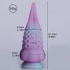 Extra Large Liquid Silicone Anal Tentacle Vibrating Plug for Women