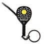 Exquisite Mini Tennis Racket Keychain Pendant - Trendy Sports Bag Charm Gift