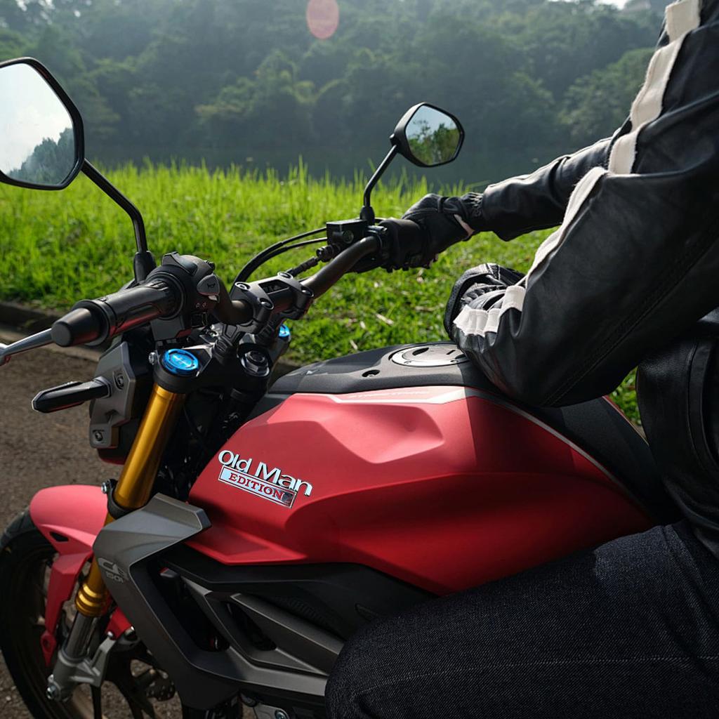 Oldman Edition 3D Emblem | Old Man Edition Car Sticker | Funny 3D Metal