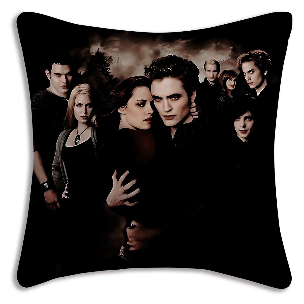 Classic Movie For Twilights Pillow Covers Cartoon Sofa Decorative Home Double-sided Printing Short Plush Cute Cushion Cover