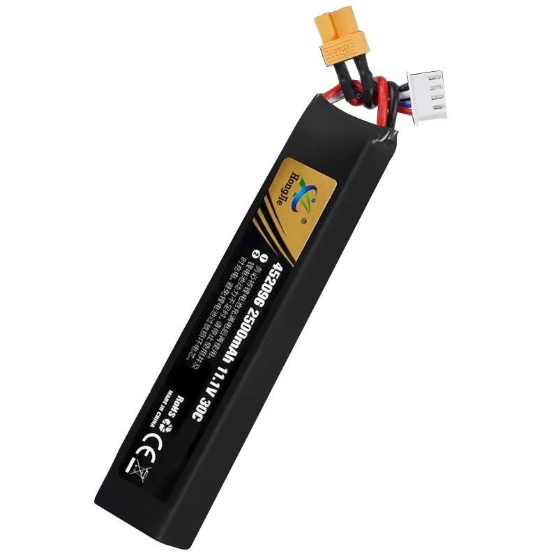 Water Gun Airsoft 11.1V 3S 2500mAh 30C 452096 LiPo Battery T/Tamiya/XT30 Plug for Airsoft BB Air Pistol Electric Toys Guns Parts