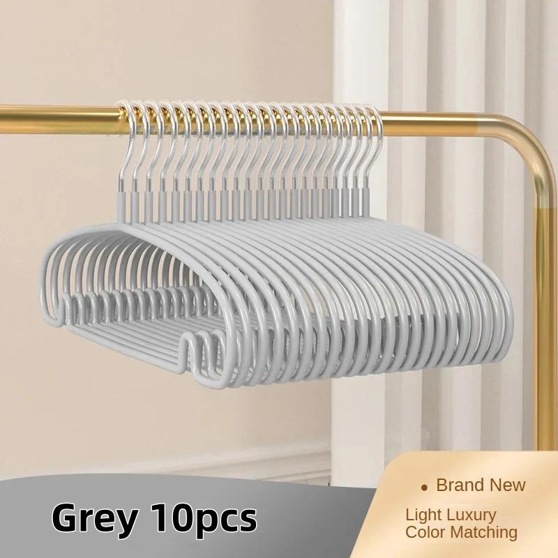 

10 шт. простые вешалки для одежды, нескользящие, для общежития, для подвешивания одежды, для предотвращения деформации одежды, для хранения одежды
