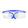 Nail Art Anti UV Glasses UV Gel Soak Off Gel Nail Dust Collection Dust Proof Glasses (Blue)