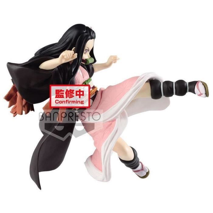 Nezuko Kamado Demon Slayer Kimetsu No Yaiba Figurine - BANPRESTO - 12cm - PVC - Black