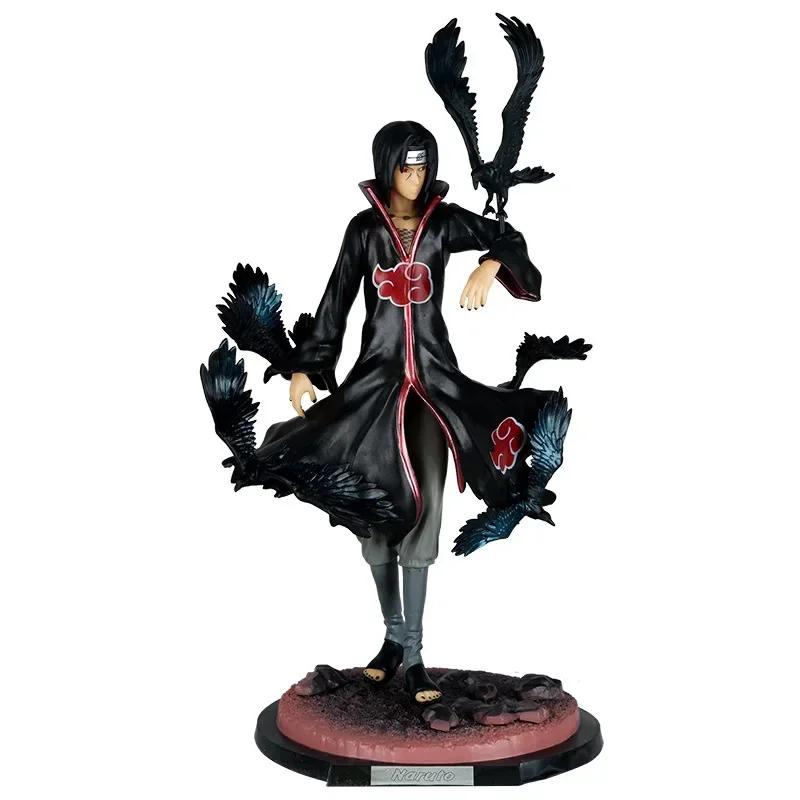 

35CM Anime Figures Shippuden Xiao Organization Uchiha Palace Itachi God Hand-Made Model gk Decoration Present great for daily use