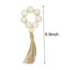 A84E-Set Of 18 Beaded Wood Napkin Rings With Table Setting Wedding Party Décor Accessories Napkin Holder Natural Style