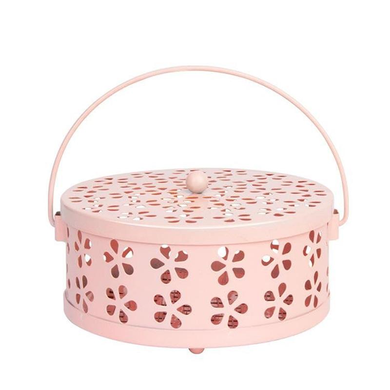 Portable Mosquito Coil Tray Holder Home Insect Repellent Anti-fire Sandalwood Incense Burner Anti-Mosquito Supplies