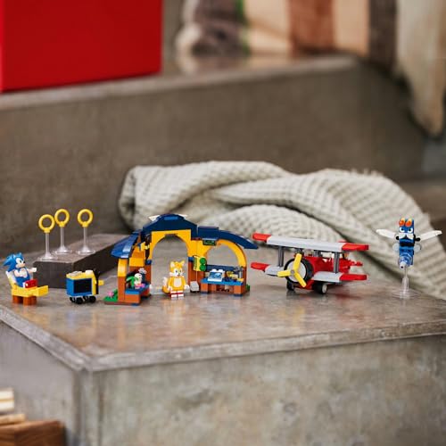 LEGO Sonic the Hedgehog Tails' Lab and Tornado Toys, Gifts, Birthday, Blocks, Educational, Christmas, Boys, Girls, Kids, Ages 6, 7, 8, 9, Games, 76991