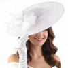 Exquisite Mesh Bow Headband French Vintage Kentucky Hat Fashion Tea Party Hat  Photography