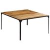 Day and Night - Day and Night Solid Mango Wood Dining Table 140x140x76 Cm