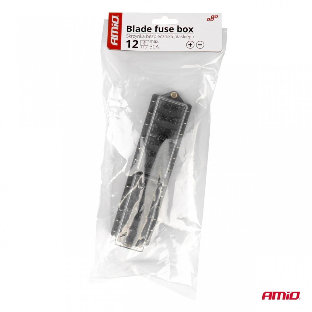 Ceramic fuse box 12 slots AMIO-03044