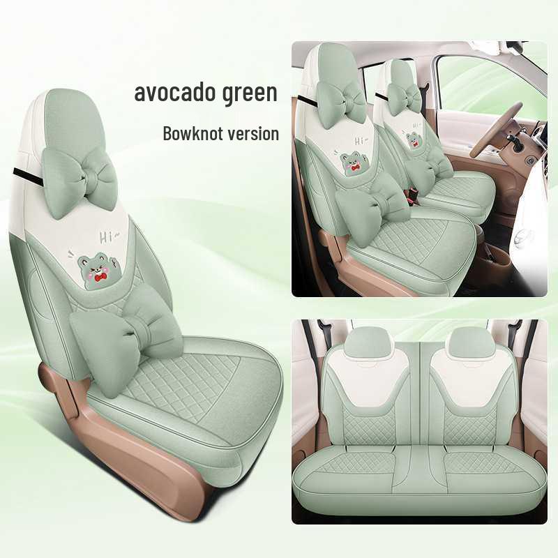 Wuling Bingo PRO Full Coverage Linen Seat Covers - All Seasons