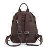 Damen Rucksack aus weichem Leder Vintage Reiserucksack