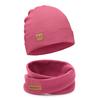 Hat and Scarf - BL Hat and Scarf - BL - Dark Pink Size 3