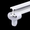 Ultradünne leise Aluminium-Bogen-Gardinenschiene