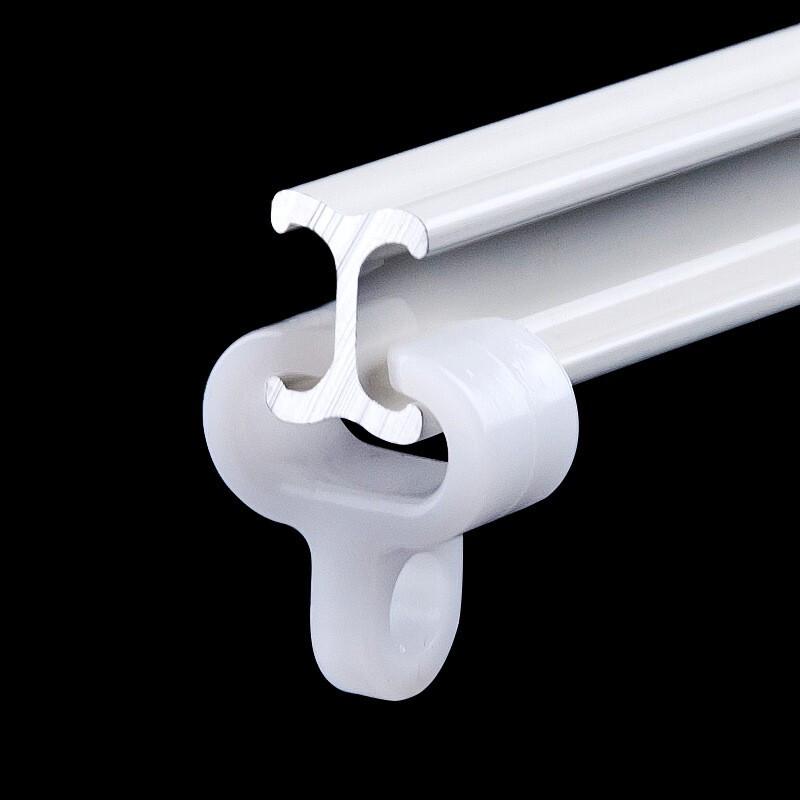 Ultradünne leise Aluminium-Bogen-Gardinenschiene