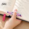 Reading Aid Tool Thumb Book Page Holder for Reading, Glitter Stone Piece Ring Holder, Opener Bookmark Students Lovers Clip