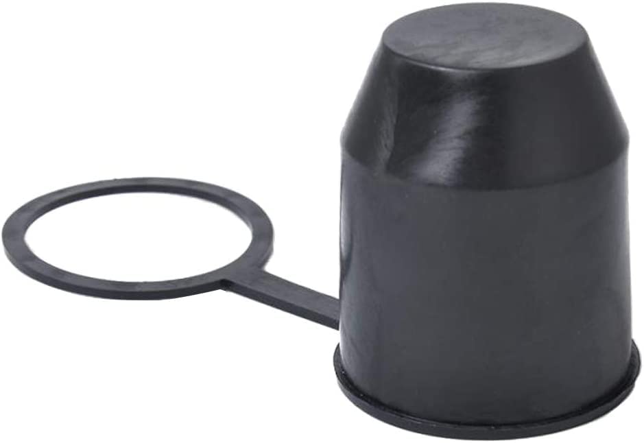 

Tow Ball Cover ABS Plastic Black Trailer Hitch Ball Cover RV Auto Tow Ball 15.5x5.8x7 cm чёрный