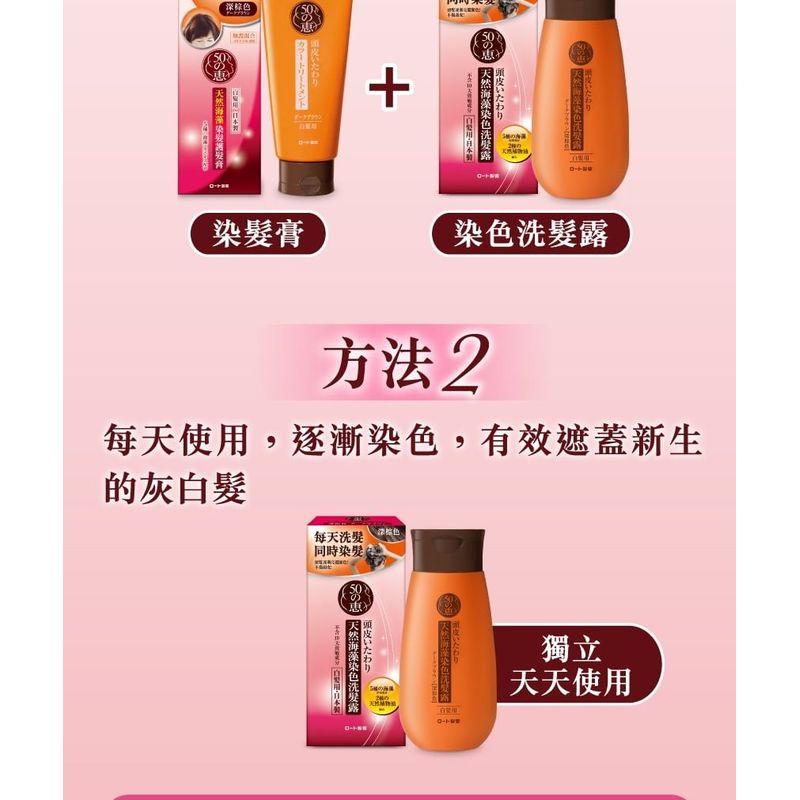 Rohto Mentholatum - 50 Megumi Shampoing Colorant