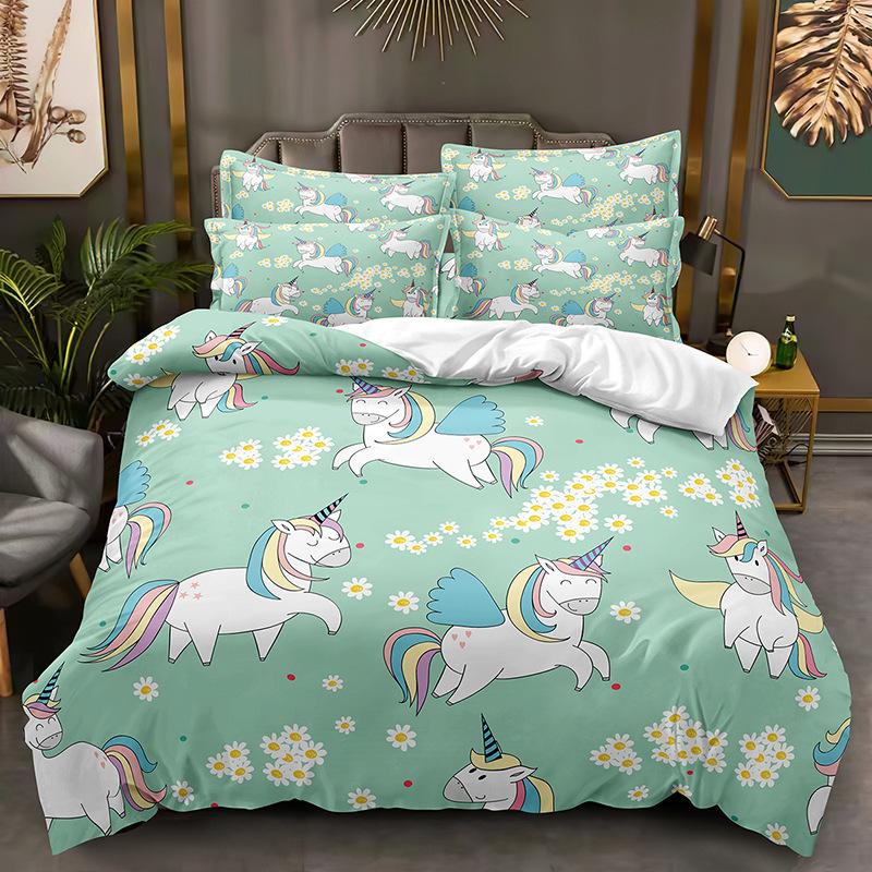 Fashion technology,3D Digital Printed Bedding, Duvet Covers, Pillowcases