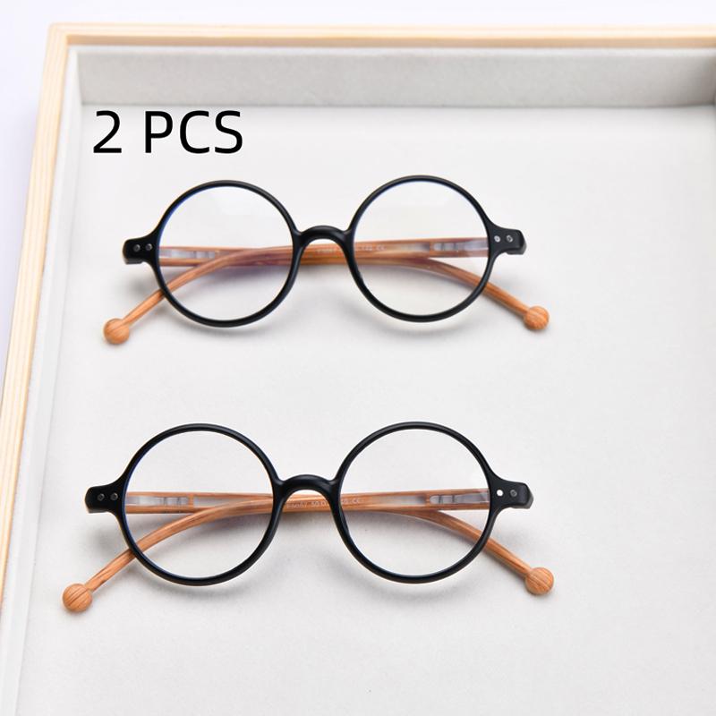 2 STÜCK Anzug Schildpattrahmen Alterssichtige Lesebrillen Anti Blaulicht Computer Weitsicht Brillen Brillen