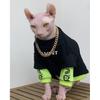 Mode Katoenen Sweatshirt voor Sphynx Kat Kleding Winter Dikke Lange Mouwen Jas Voor Devon Rex Zacht Loungewear Voor Kittens