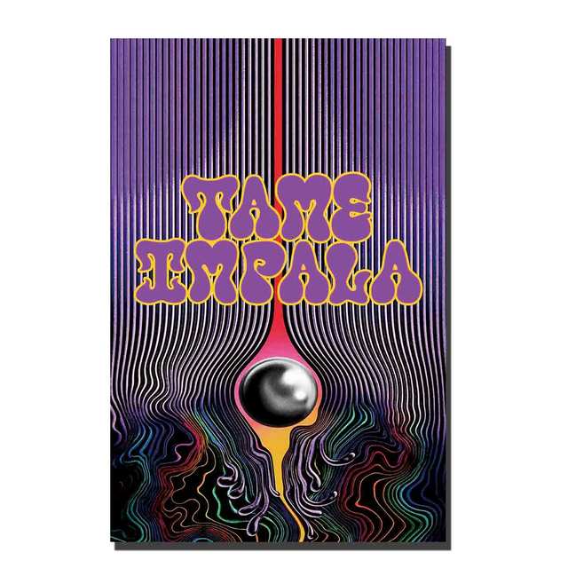Tame Impala Select Your Favorite Album Cover Art Decor Silk Poster Print Room Decoration Picture Gift Canvas Custom