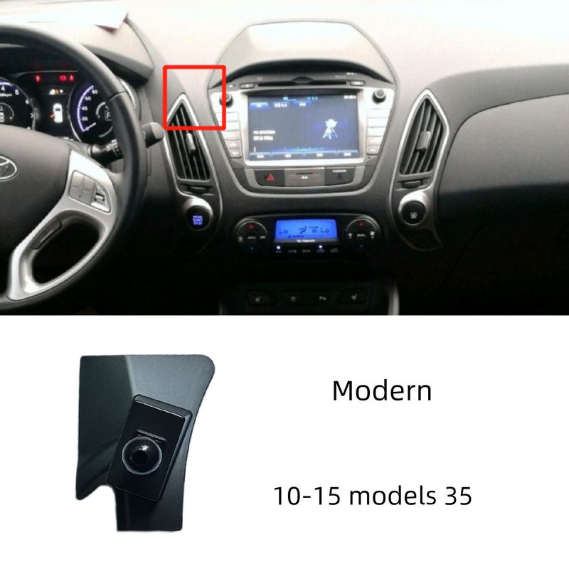 Mobile Phone Car Mount Base Specifically Designed for Beijing Hyundai Santa Fe, Elantra, Tucson, Ix35, Lafesta, Sonata 10