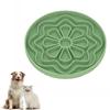 Round Slow Feeder Dog Bowl Silicone Dog Lick Mat Multifunction Slow Feeding Dish  Reduces Boredom