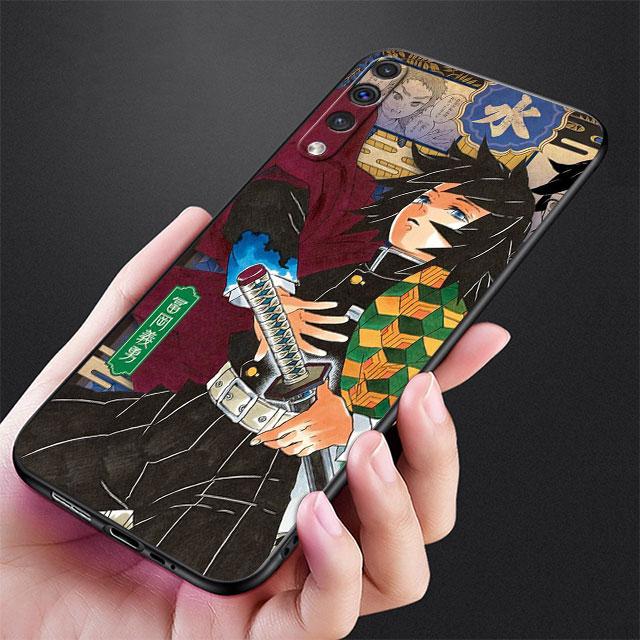 Case For Samsung Galaxy Note 20 Ultra 10 Plus 9 8 A50 A10 A40 A70 A20e M13 M52 M31 A52 A51 A13 Phone Cover Demon Slayer Art Capa