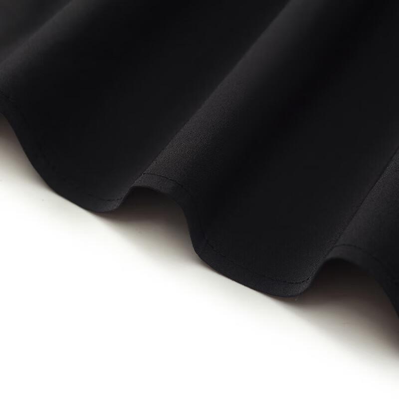 GOELIA Women's V-Neck Knot Cotton A-Line Midi Dress