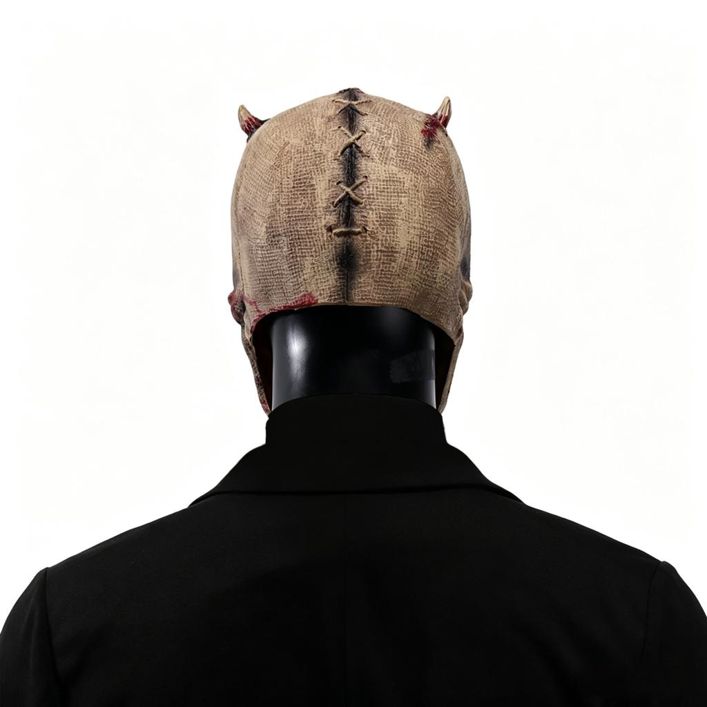 Skeleton with Red Nose for Halloween Party Costume