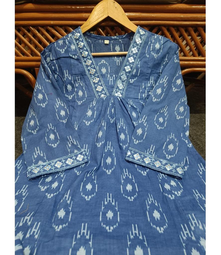 Indyjski projektant kobiet Kurta Spodnie Dupatta Zestaw Bollywood Top Tunika Salwar Suit Kurti Sukienka