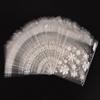 100pcs Plastic Wedding Favors Gifts Cookie Package Christmas Snowflake  Candy Bag Self-Adhesive