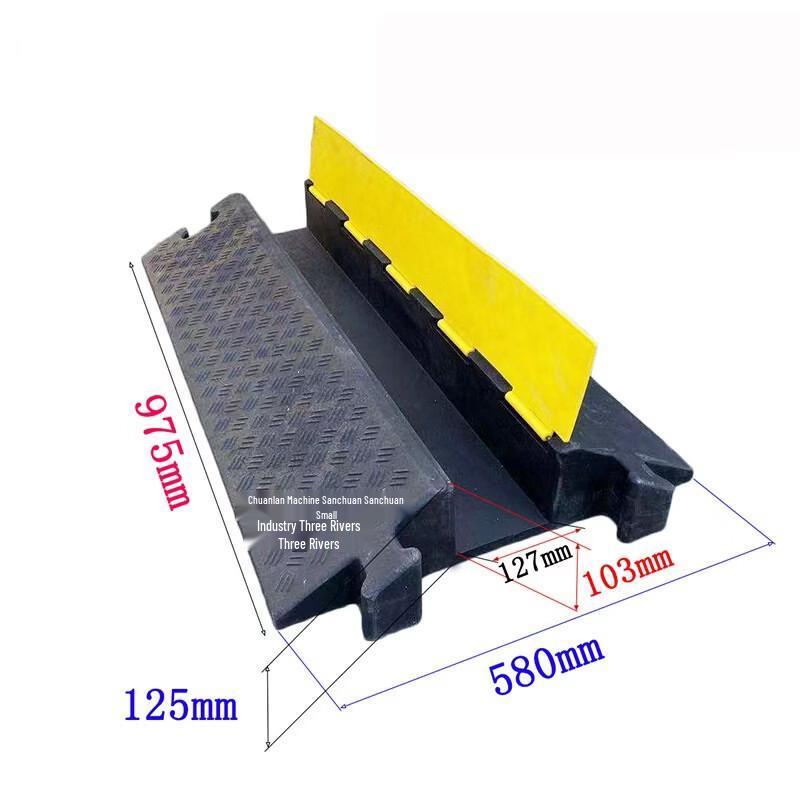Brangdy Heavy-Duty Cable Protector Ramp