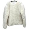 24110810216 Teddy Bear Apparel Zip Up Jacket Alpaca White Unused