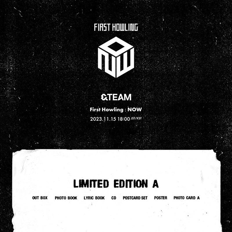 &TEAM 1st ALBUM First Howling : NOW LIMITED EDITION A