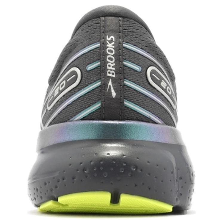 Brooks Glycerin 20 Nine Iron Lime Men Sneakers Grey 110382-1D-024