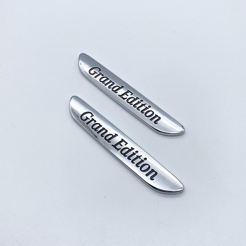 SPORT EDITION NIGHT EDITION Prime Edition Blade Top ABS Emblem for Mercedes Benz Car Fender Side Badge Logo Sticker Glossy Black BH1