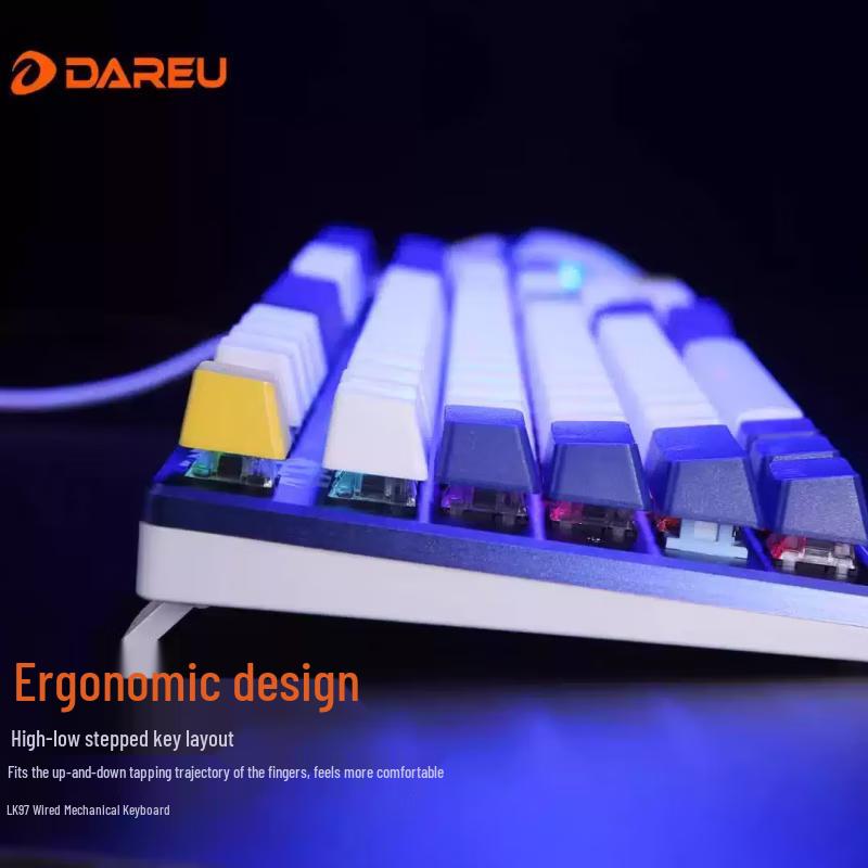 Dareu LK97 Mecha Style 98-Key Wired Mechanical Gaming Keyboard