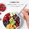 Titanium toothpick portable assembled mini detachable lightweight rust-resistant fruit pick case (detachable 73mm-titanium gray) washable reusable EDC