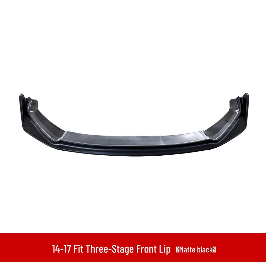 2014-2017 Fit Front Lip & RS Rear Spoiler Kit: Includes Rear Bumper & Diffuser