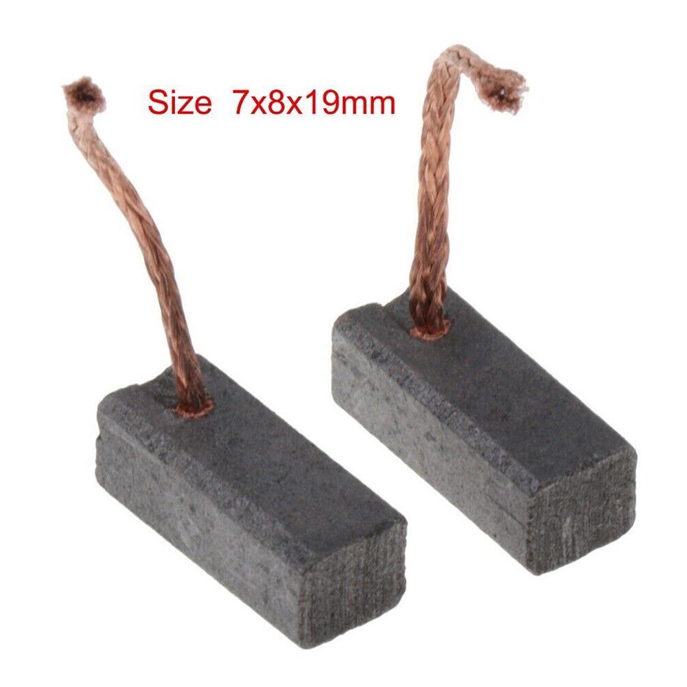 Carbon Brushes 7x8x19mm Carbon Brushes Carbon/Metal Motor Brush